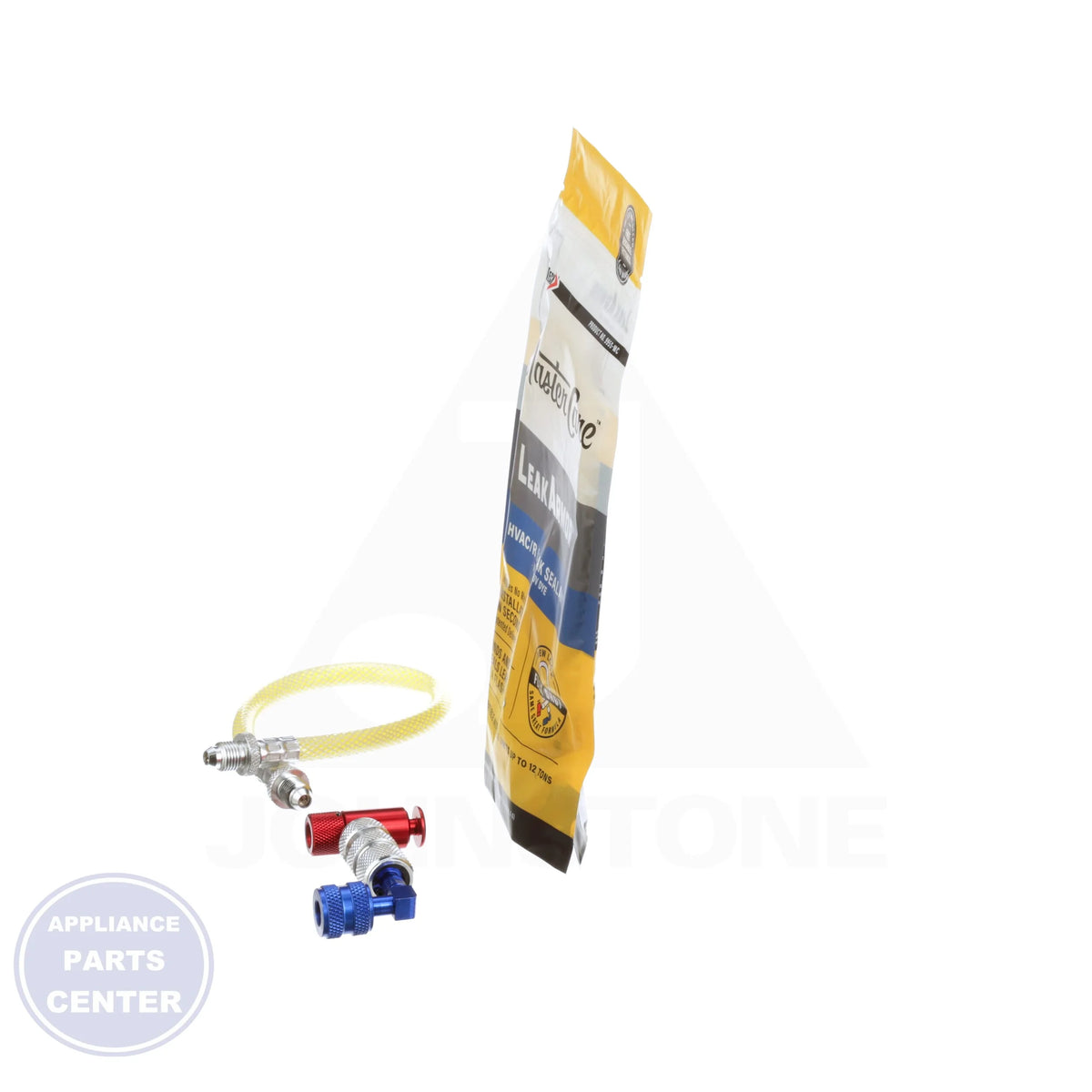 Leak Armor Flex Shot 995S-MC - Detailed view of patented 'Push Button' delivery system