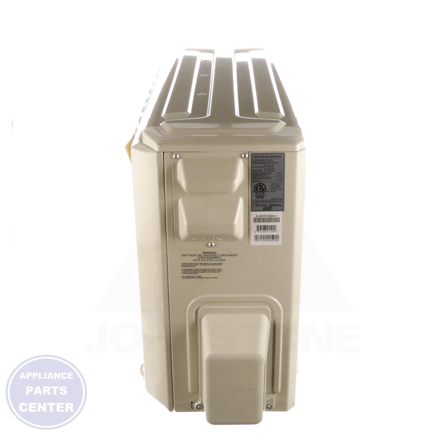 A-SVH12SA-1 - Detailed view of inverter-driven compressor and multi-stage filtration