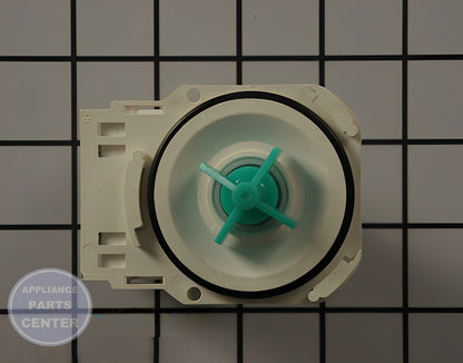 FRIGIDAIRE DISHWASHER DRAIN PUMP A00044305 - Side view with 10 gallons/minute flow capacity
