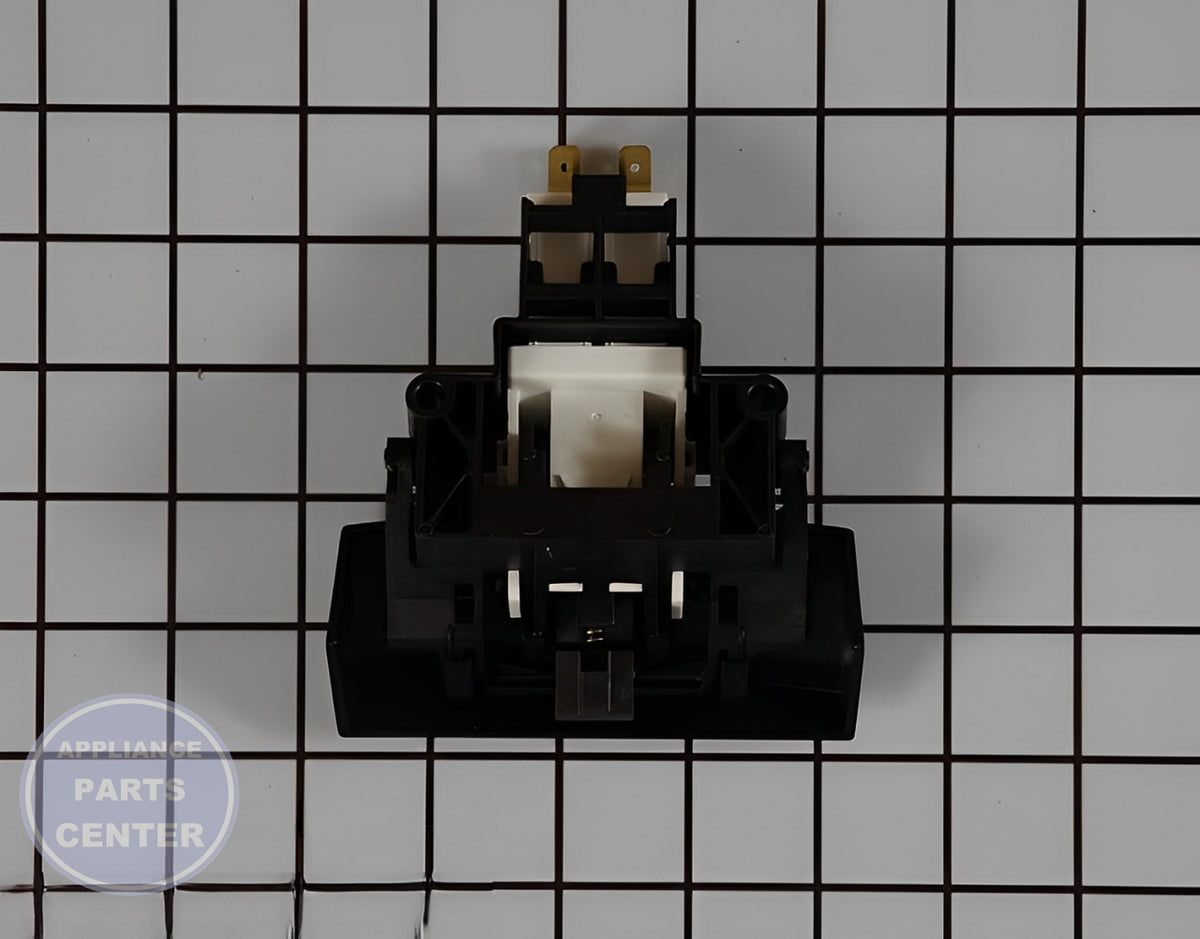 FRIGIDAIRE DISHWASHER LATCH DOOR A00099902 - Detailed view of the sturdy latch mechanism