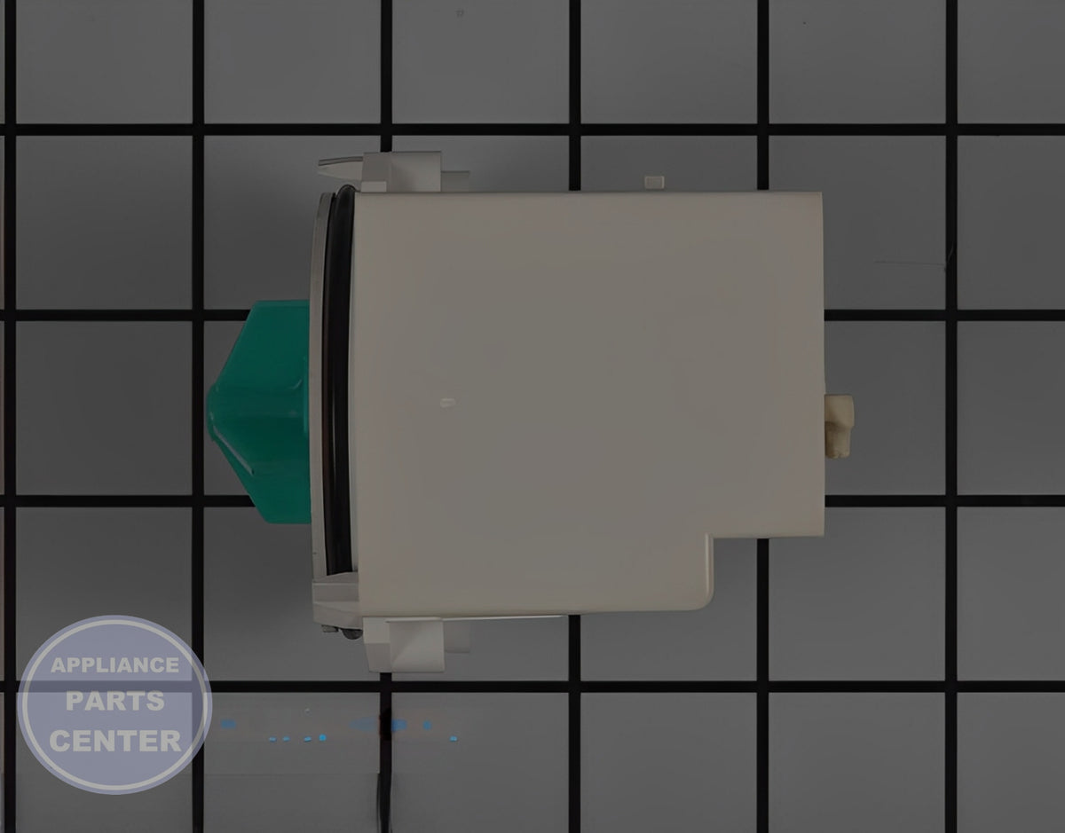 FRIGIDAIRE DISHWASHER DRAIN PUMP ASSEMBLY A00126401 - Side view with 20 GPM flow rate