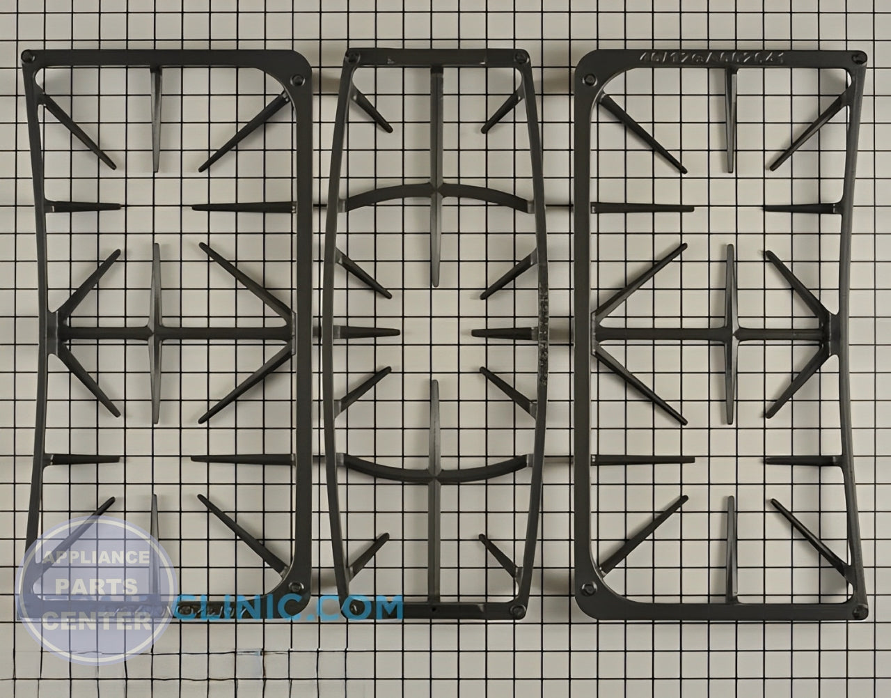 FRIGIDAIRE OVEN SET GRATE A00263801 - Detailed view of heavy-duty construction details