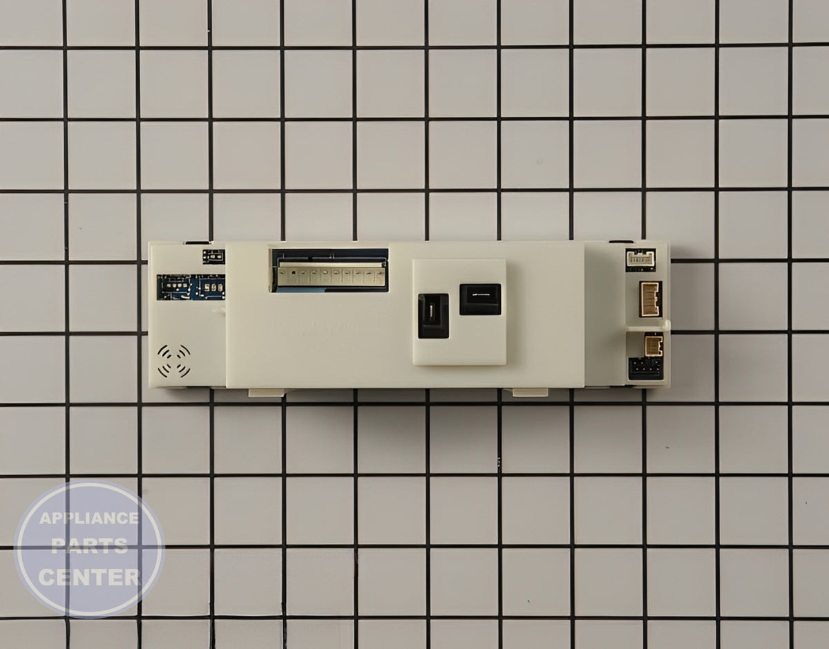 FRIGIDAIRE REFRIGERATOR CONTROL BOARD ELECTRONIC A01078804 - Side view with precise measurements and specs