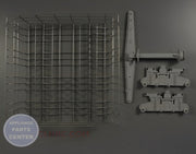FRIGIDAIRE UPPER RACK ASSEMBLY A01986801 - Main view showing durable construction for WCI Dishwashers