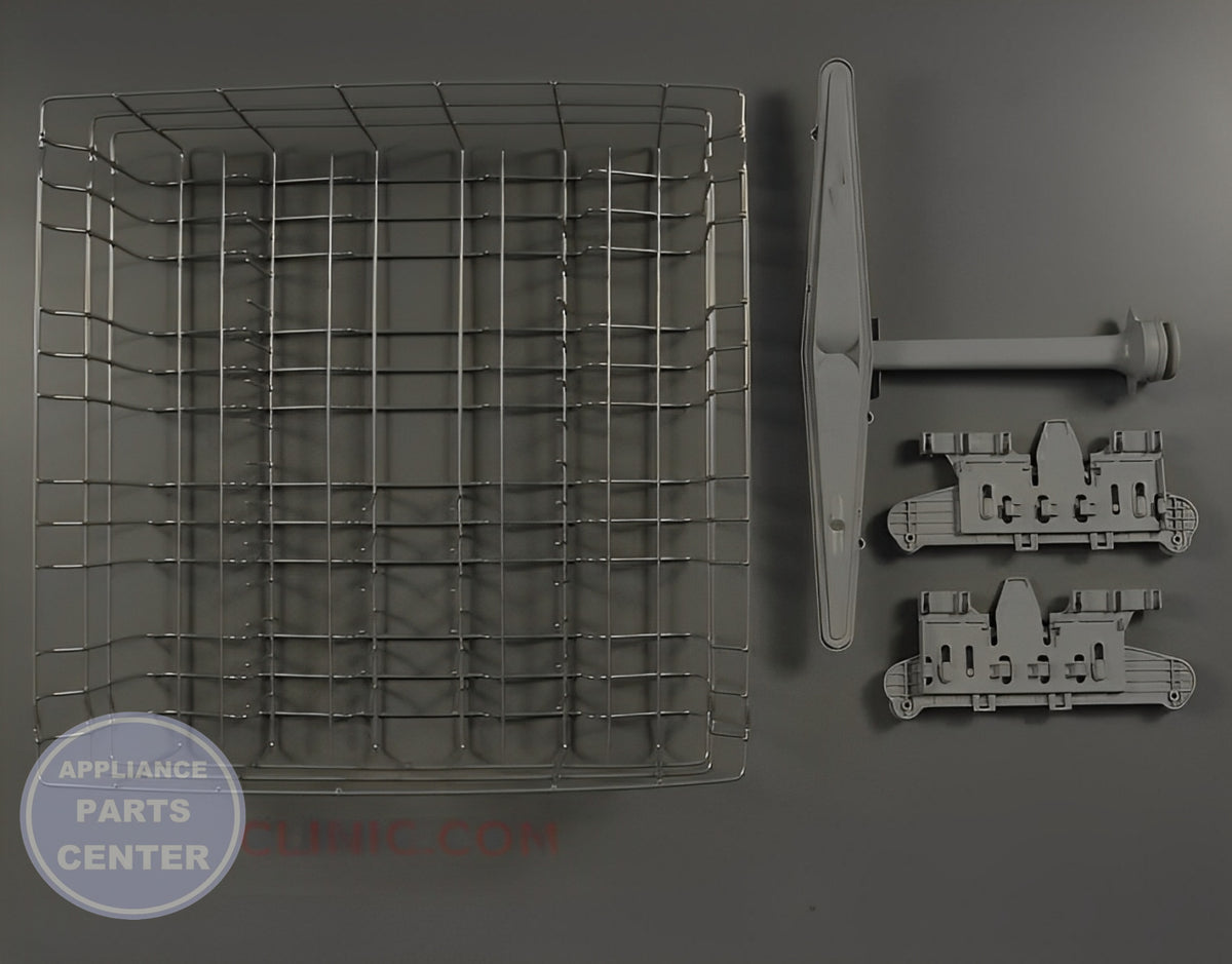 FRIGIDAIRE UPPER RACK ASSEMBLY A01986801 - Side view with 22 x 20 inches measurements