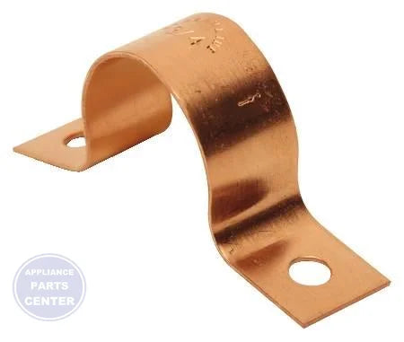 [Brand] n/a Tube Clip & Strap A02614 - Main view showing secure copper tube support for various models