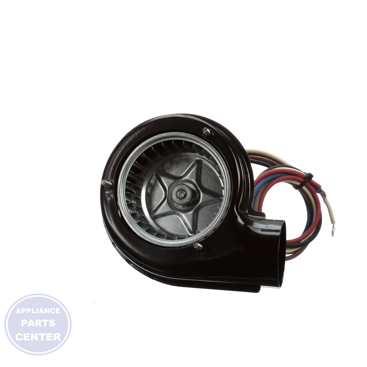 Draft Inducer Blower A073 - Side view with 115/230 Volts specs