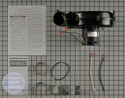 FASCO DRAFT INDUCER MOTOR A170 - Main view showing efficient ventilation for FAS furnaces