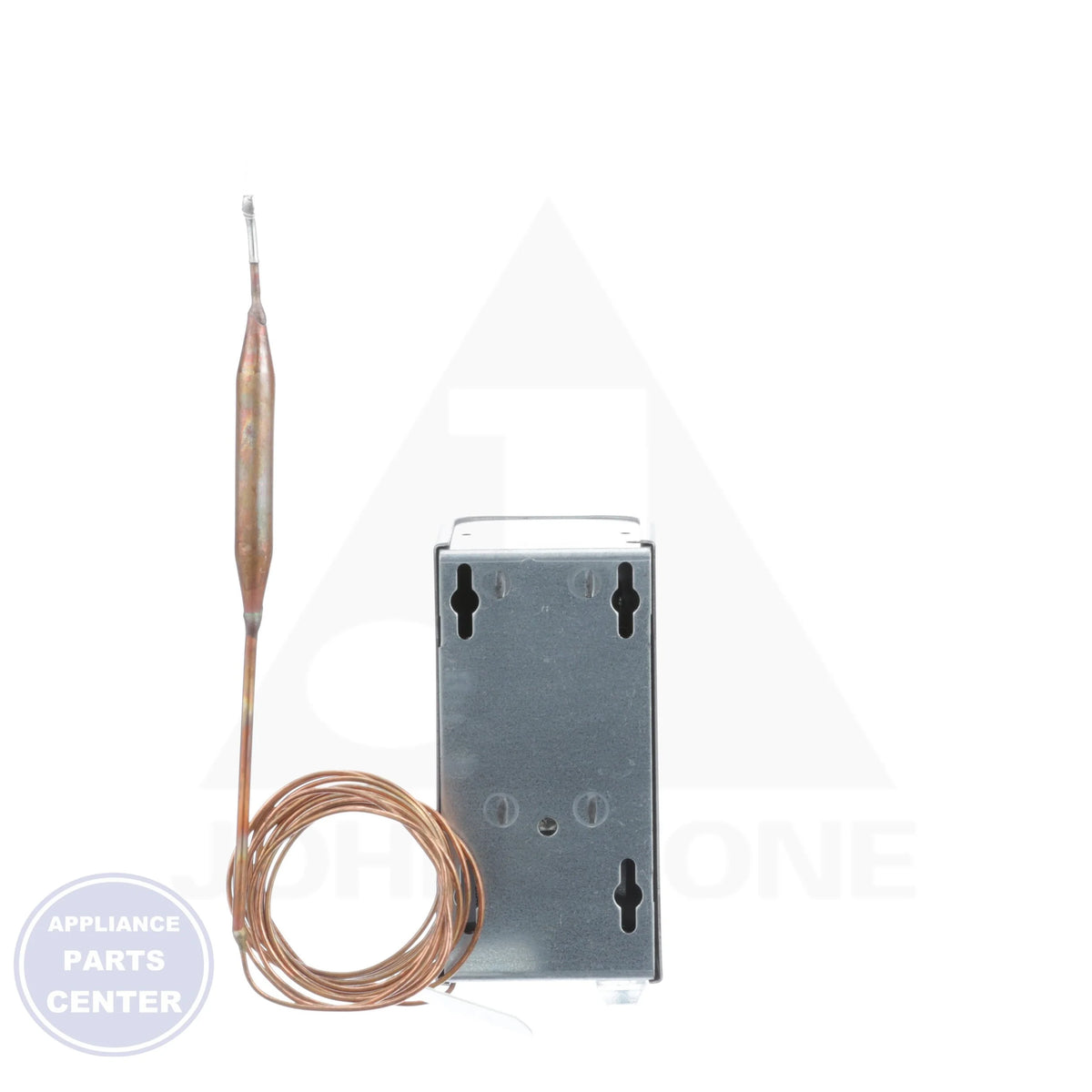 Remote Bulb Temperature Control A19ABC-24C - Side view with 3/8" x 4" measurements