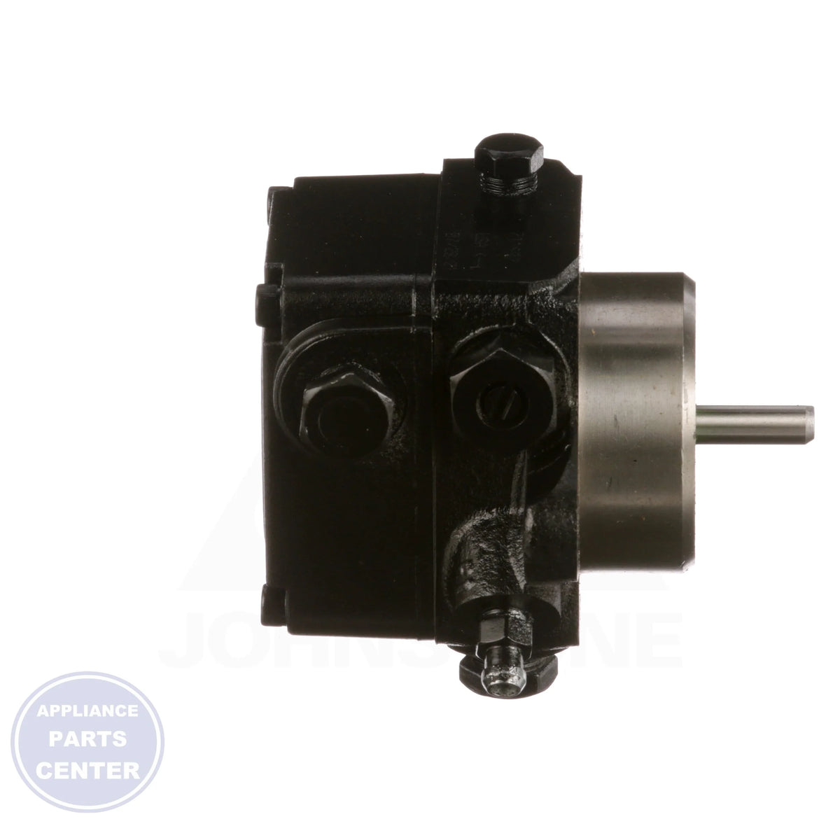 Fuel Oil Unit A2VA-7116B - Detailed view of no-leak easy flow bleed valve