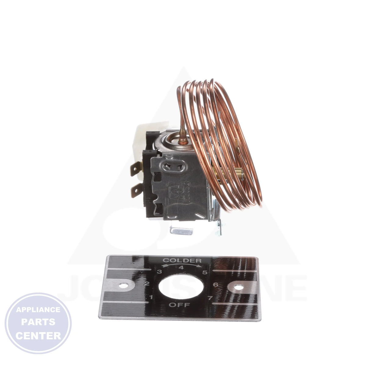 Refrigeration and Beverage Cooler Cold Control A30-2210 - Detailed view of 20 amps at 120/24VAC rating