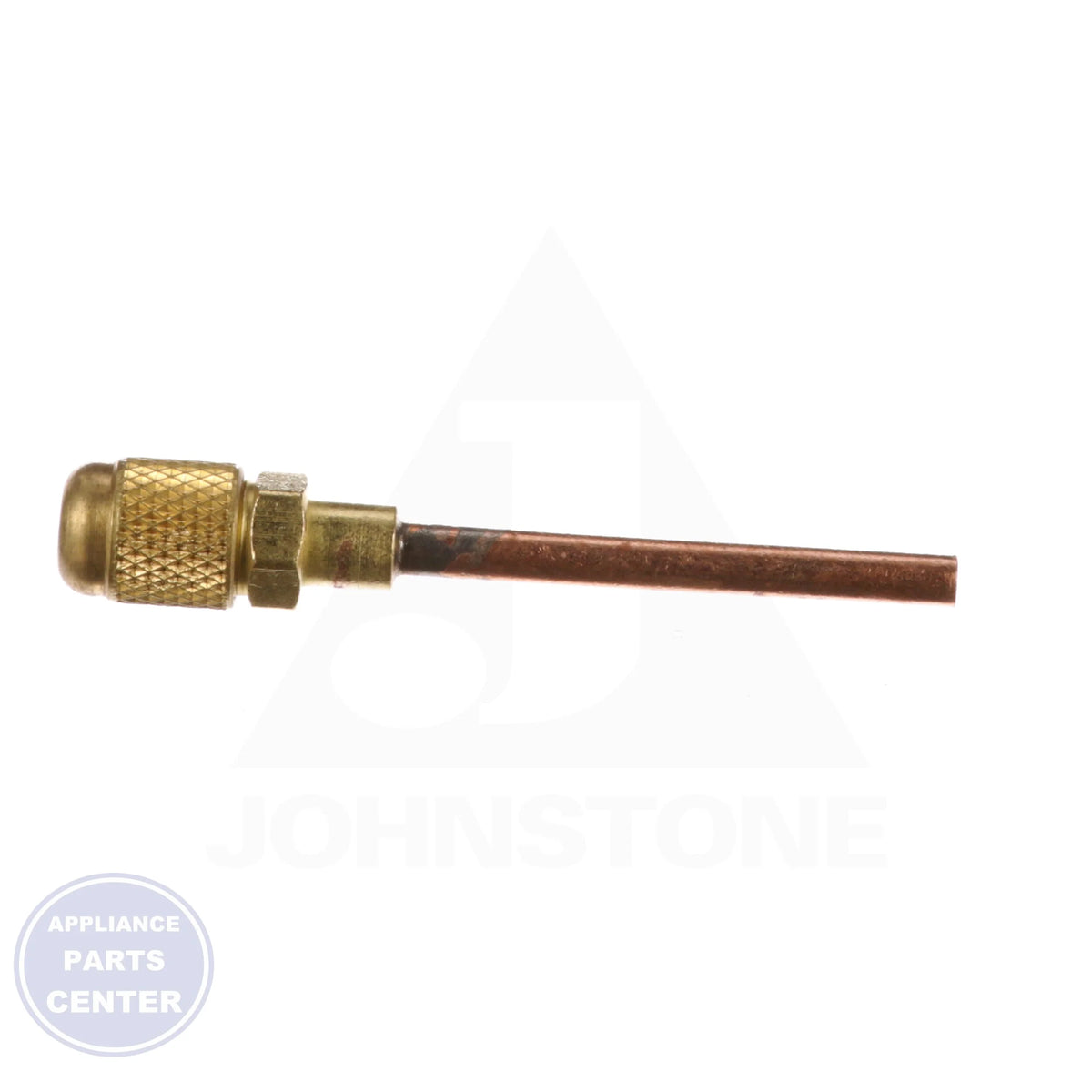 Copper Fitting Access Valve A31003 - Side view with 3/16" ODS specifications