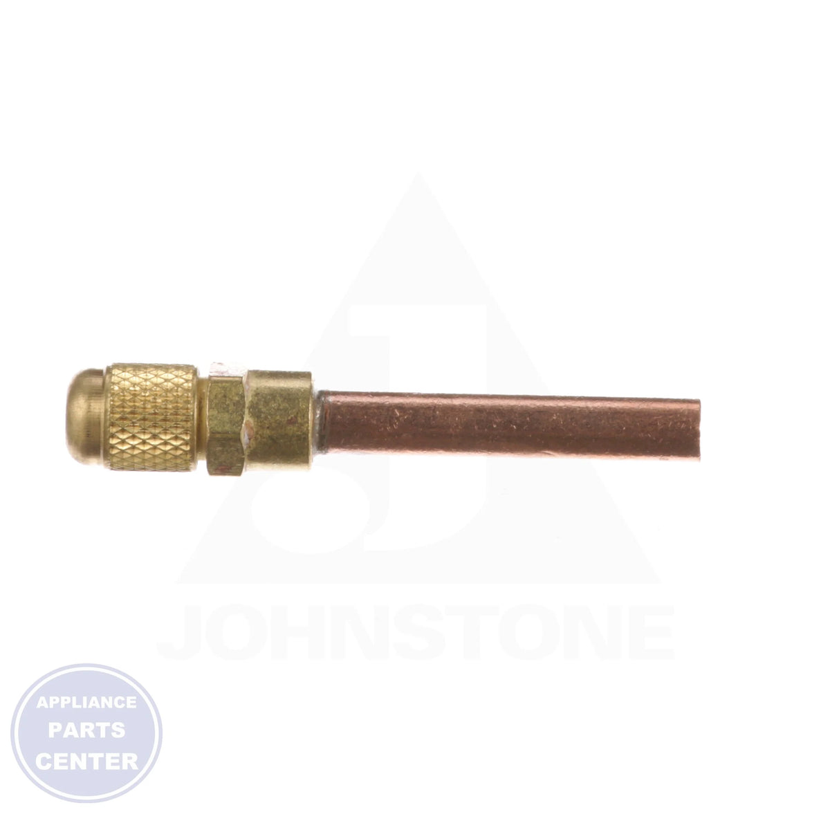 Copper Fitting Access Valve A31005 - Side view with 5/16" OD specification