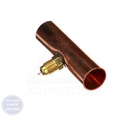 [Brand] Solder Tee A31142 - Detailed view of extra depth slip fit solder cups