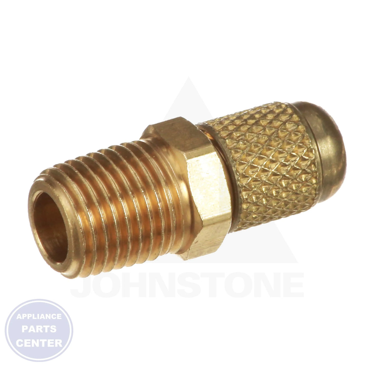 MPT Connection A31484 - Side view with 1/4" MPT x 1/4" Male Flare specifications