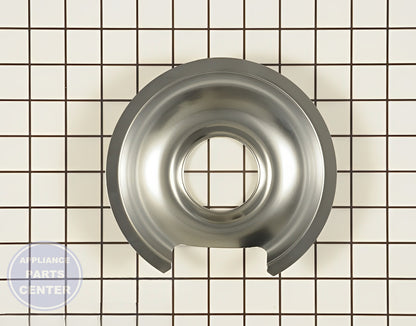 FRIGIDAIRE 6" CHROME DRIP PAN A316221501 - Main view showing shiny chrome finish for WCI Range models