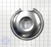 FRIGIDAIRE 8" CHROME DRIP BOWL A316222101 - Main view showing chrome finish for FRIGIDAIRE Y456 and Z789 models