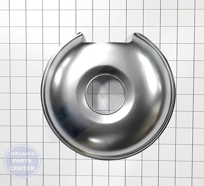 FRIGIDAIRE 8" CHROME DRIP BOWL A316222101 - Main view showing chrome finish for FRIGIDAIRE Y456 and Z789 models