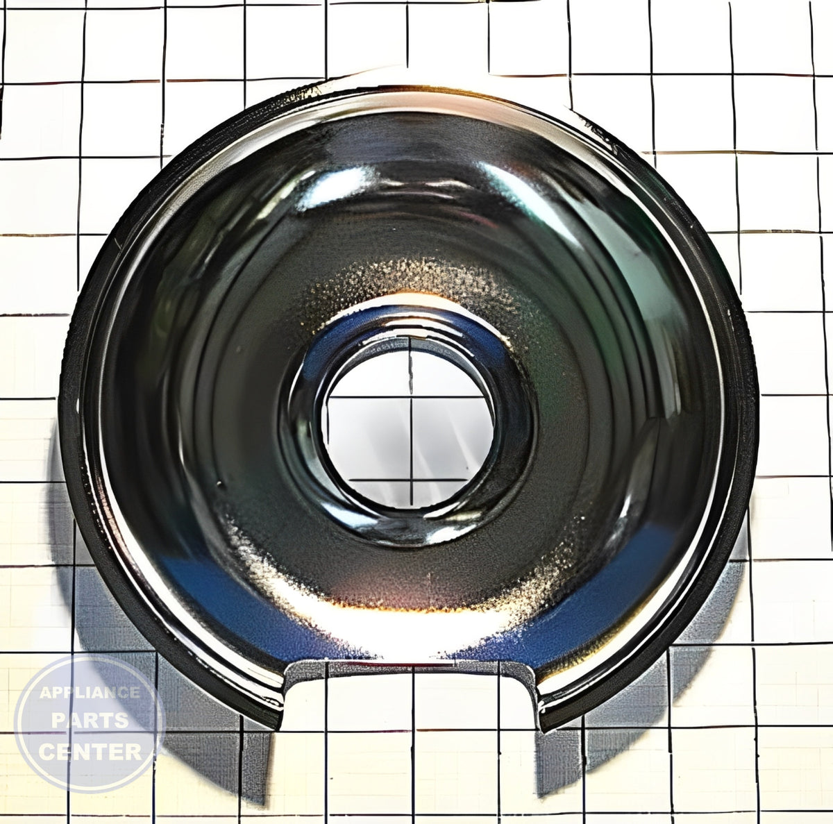 FRIGIDAIRE 8" CHROME DRIP BOWL A316222101 - Installation in FRIGIDAIRE Y456 model showing easy mounting points