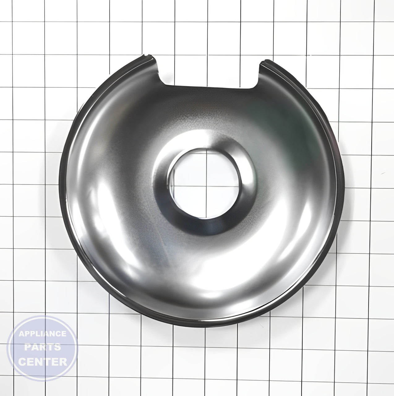 FRIGIDAIRE 8" CHROME DRIP BOWL A316222101 - Installation in FRIGIDAIRE Y456 model showing easy mounting points