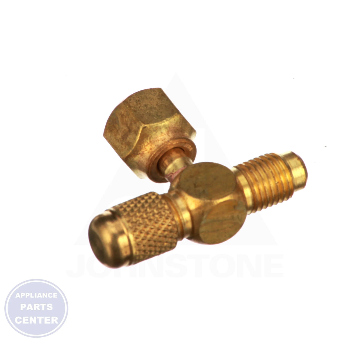 Swivel Tee with Depressor A31852 - Side view with 1/4" specs
