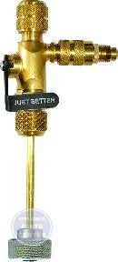 [Brand] Slide Valve Core Removal Tool A32525SVT - Main view showing in-line actuated handle for top HVAC models