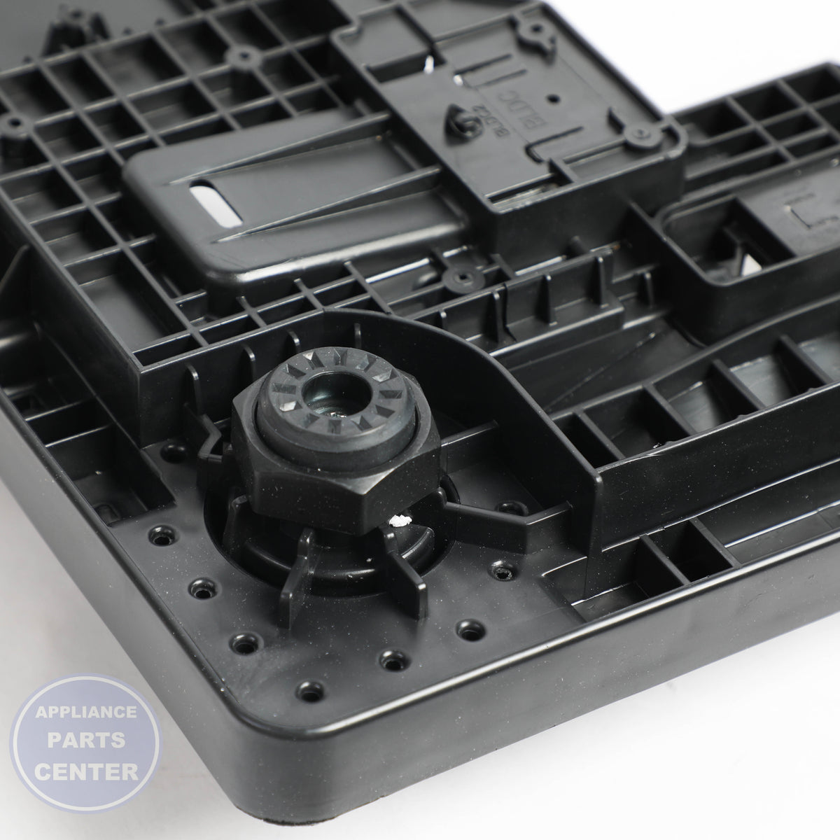 LG BASE ASSEMBLY,CABINET AAN73209838 - Installation in LG AHA75673401 showing key mounting points