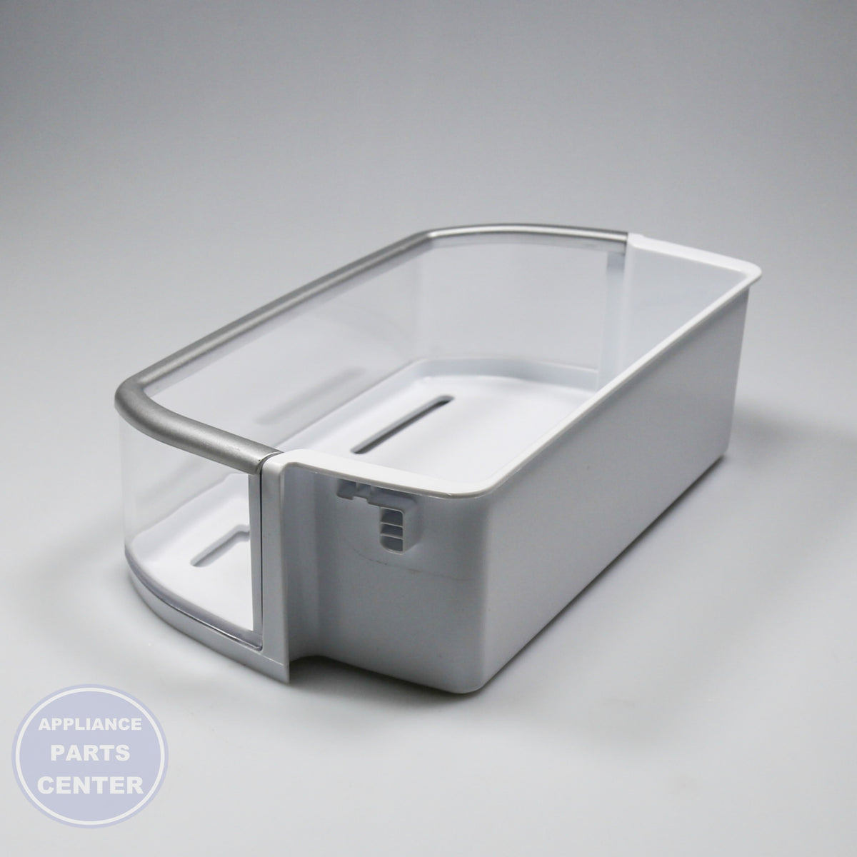 BASKET ASSEMBLY, DOOR AAP73051301 - Side view with 12-inch width and 6-inch depth