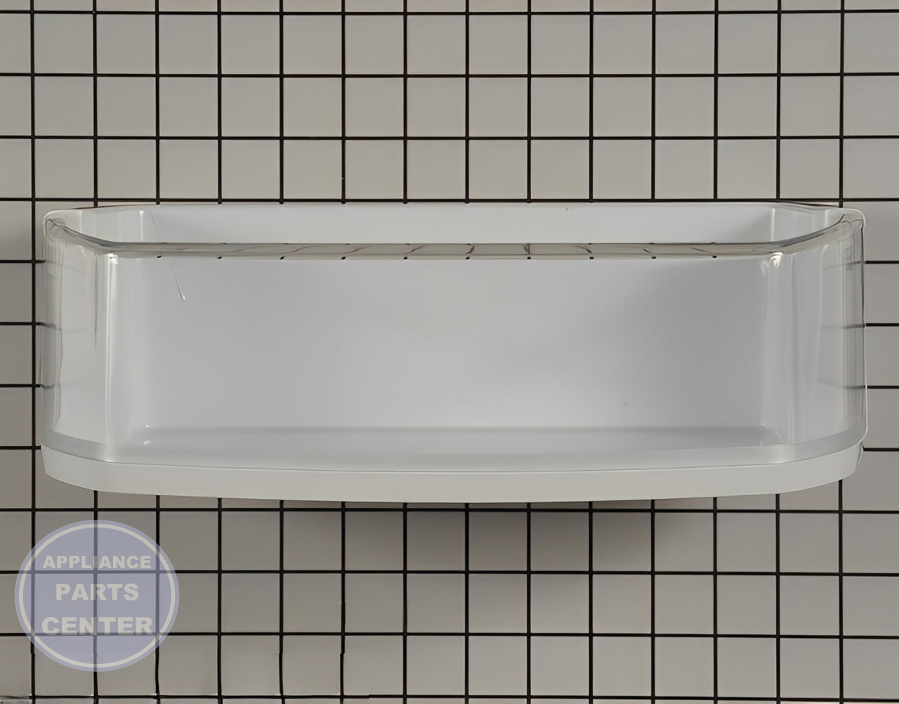 LG REFRIGERATOR DOOR BASKET (BIN) ASSEMBLY AAP73051304 - Detailed view of robust shelf support