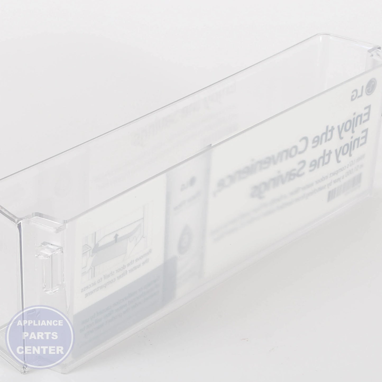L-G BASKET ASSEMBLY, DOOR AAP74271314 - Installation in L-G Freezer Model XYZ456 showing key mounting points