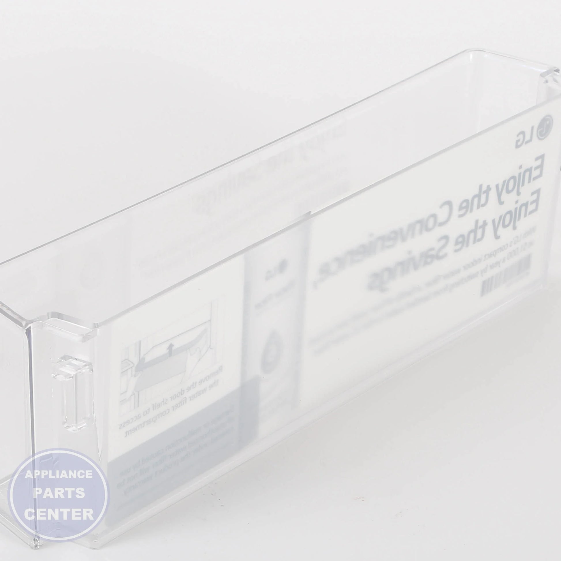 L-G BASKET ASSEMBLY, DOOR AAP74271314 - Installation in L-G Freezer Model XYZ456 showing key mounting points