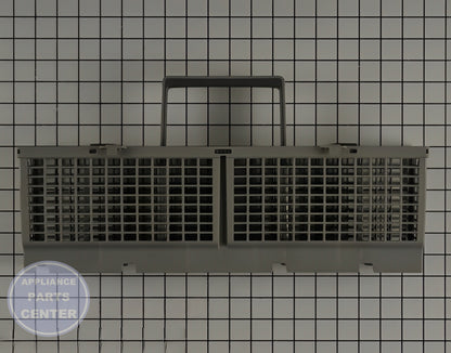 Silverware Basket AAP74471301 - Side view with 10.5" x 9" x 5" size specifications