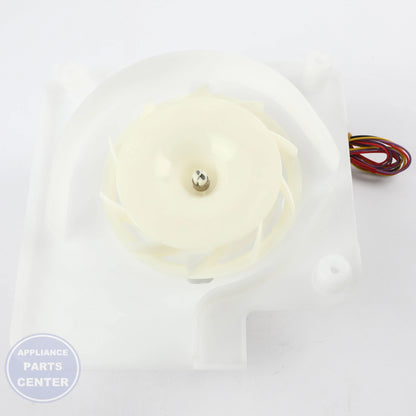 BRACKET ASSEMBLY,MOTOR ABA74030402 - Side view with precise measurements
