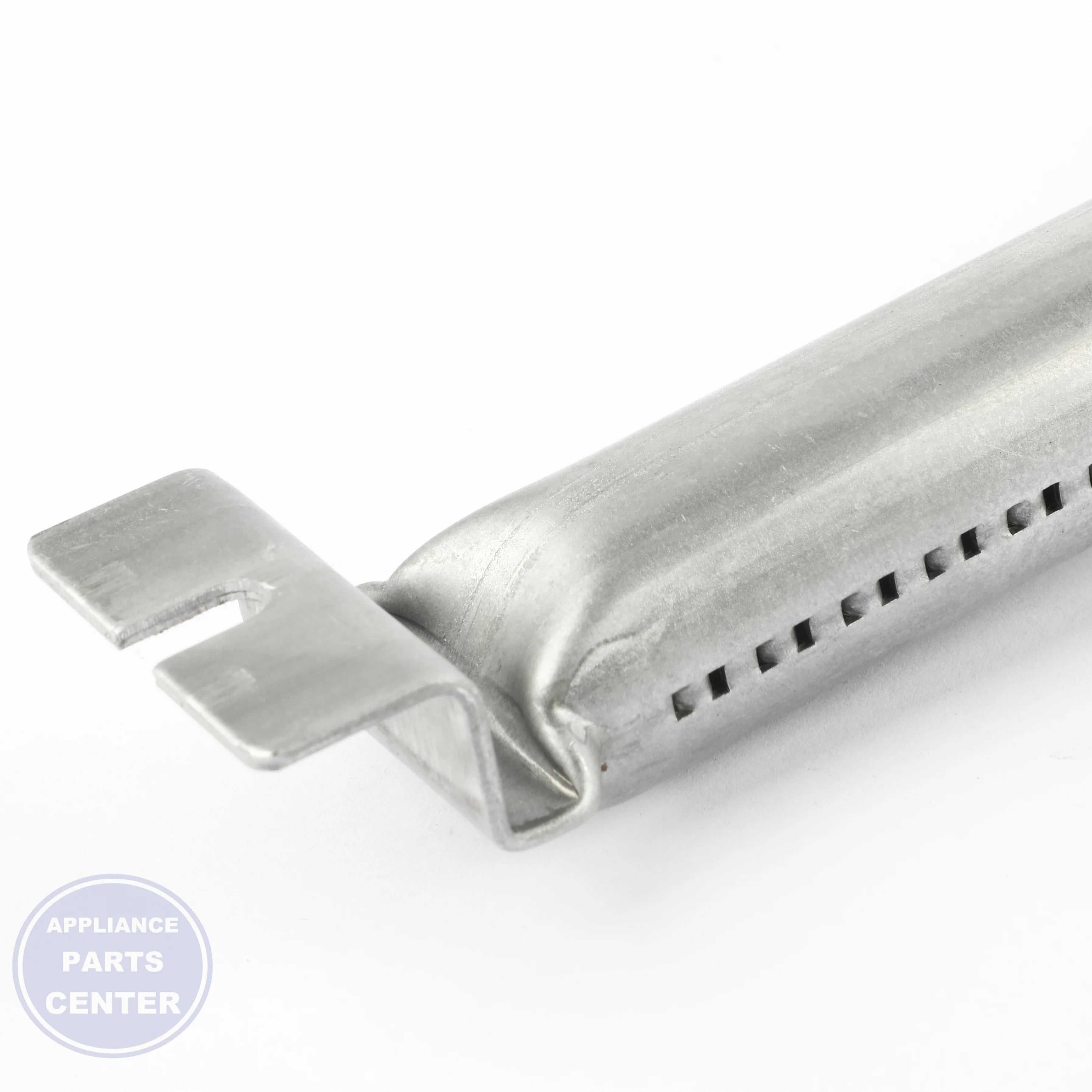 BURNER ASSEMBLY ABF72909013 - Side view with precise dimensions