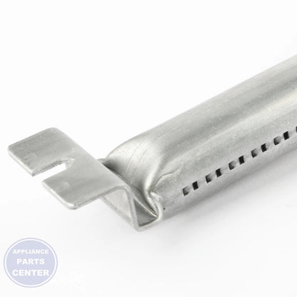 BURNER ASSEMBLY ABF72909013 - Side view with precise dimensions