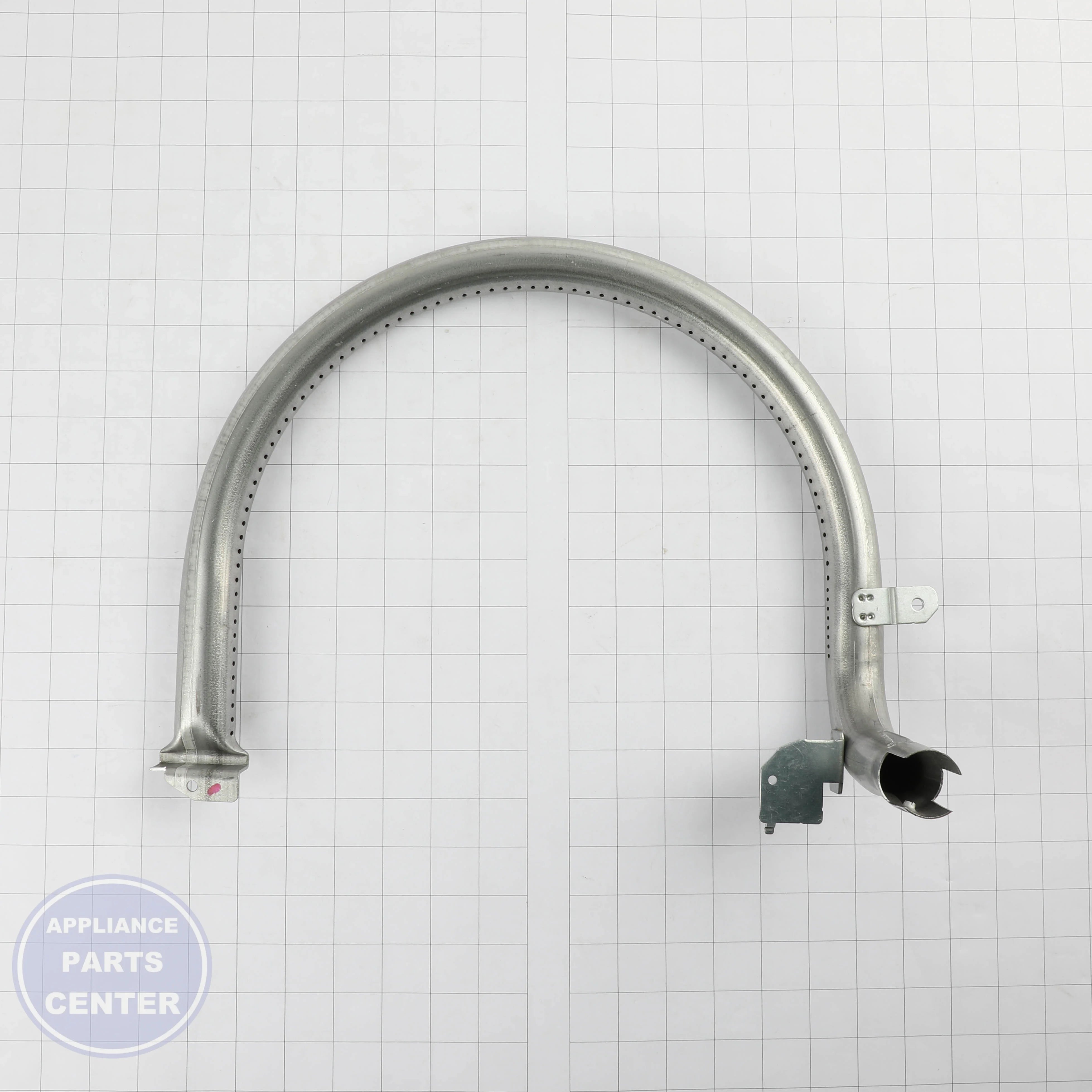 L-G BURNER ASSEMBLY ABF73469901 - Installation in L-G Model XYZ1234 showing key mounting points