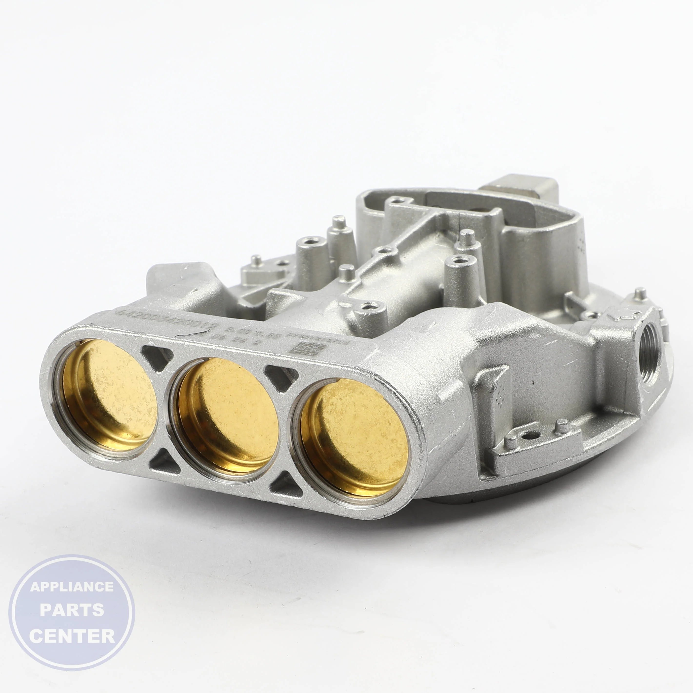 L-G BURNER ASSEMBLY ABF74049704 - Installation in specific L-G model showing key mounting points