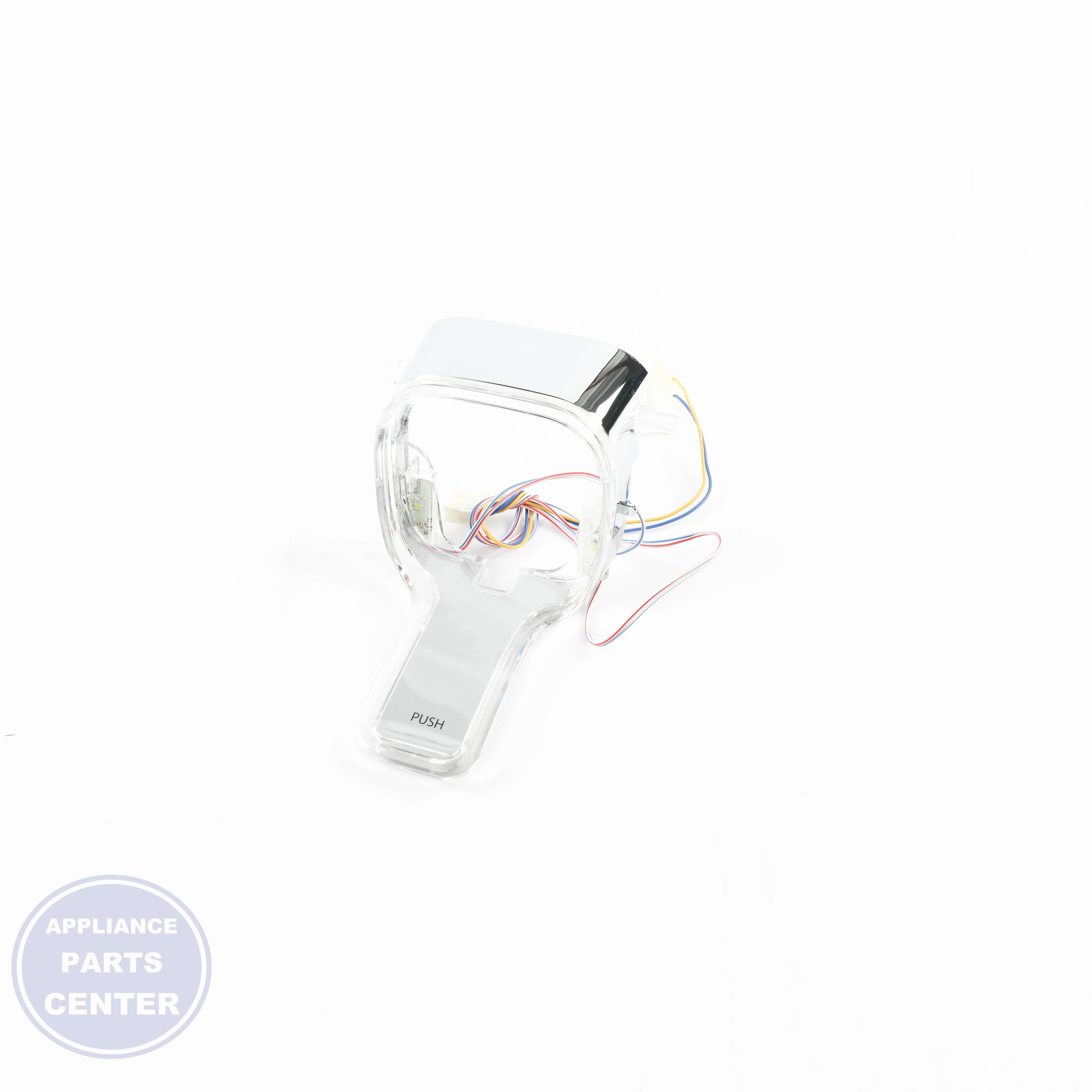 L-G BUTTON ASSEMBLY ABH75139701 - Installation in specific L-G model showing easy mounting points