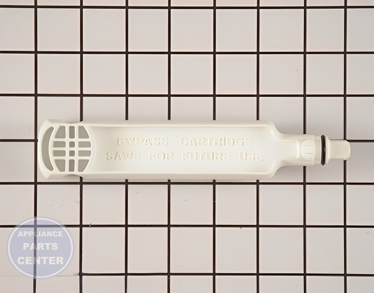 LG REFRIGERATOR WATER FILTER BYPASS CAP ASSEMBLY ABN73019101 - Main view showing water flow control for LGE Refrigerators