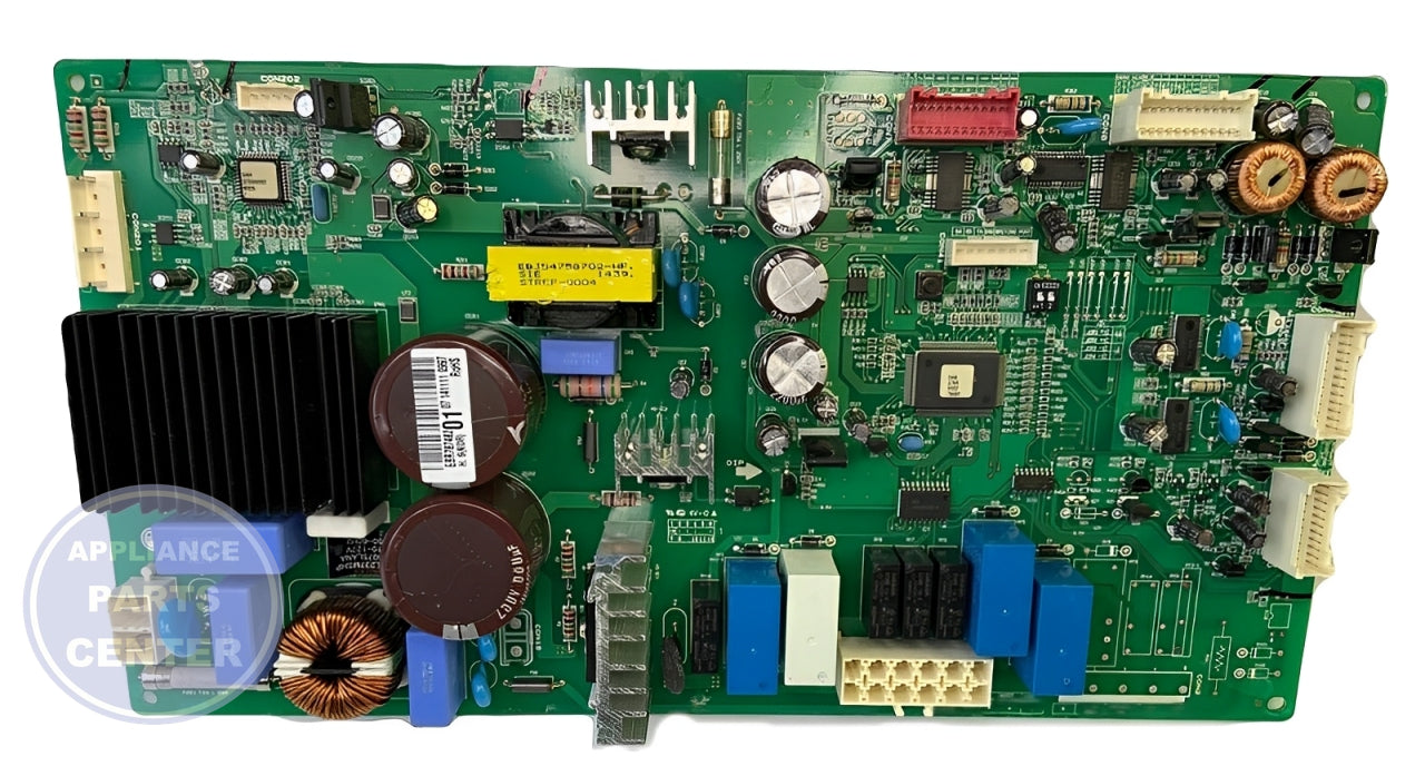 LG REFRIGERATOR CIRCUIT BOARD CASE ASSEMBLY ABQ72940028 - Main view showing protective casing for LG LTG1234X and FRS5678Y models