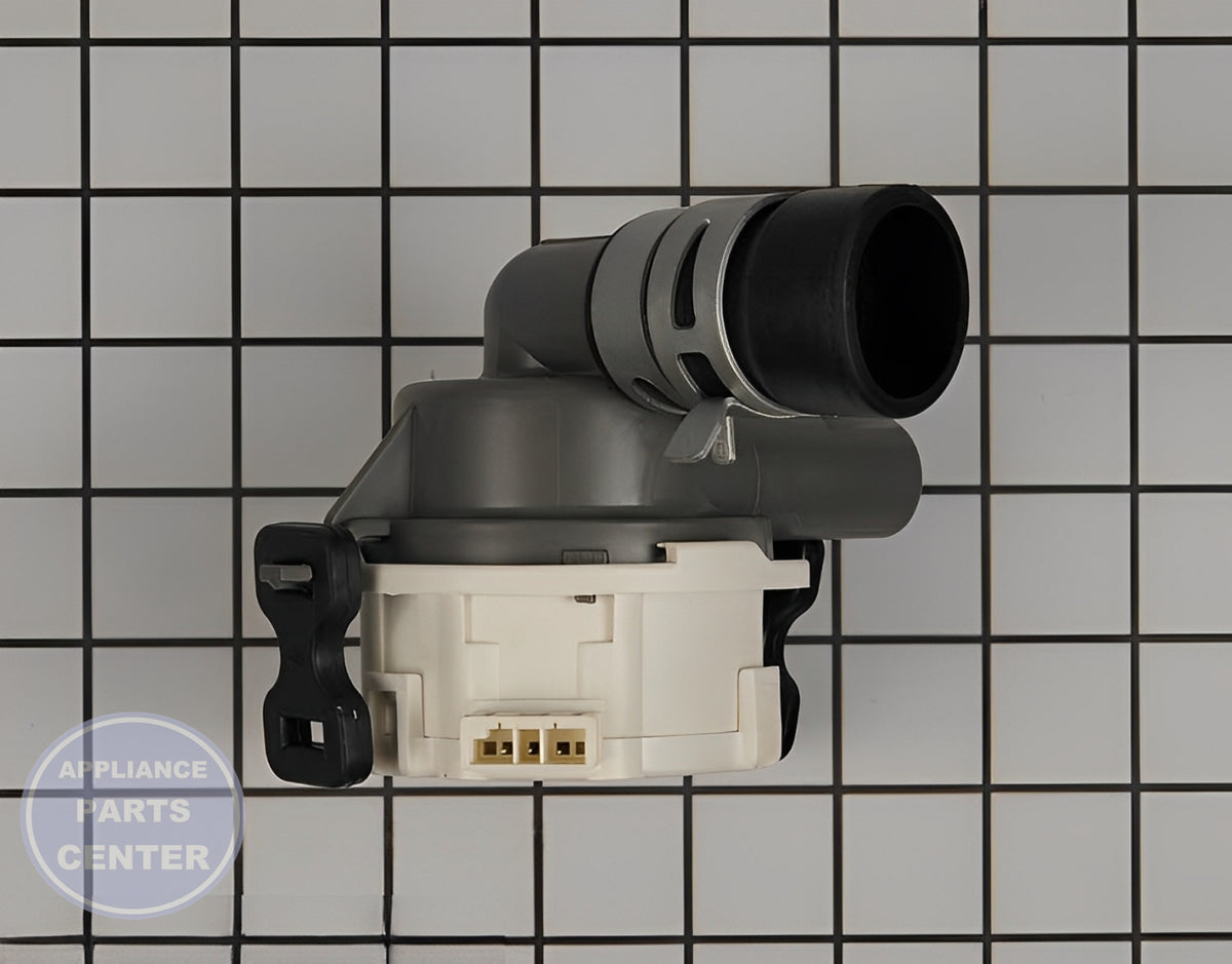 LG DISHWASHER DRAIN PUMP CASE ASSEMBLY ABQ73503004 - Detailed view of high-quality pump assembly