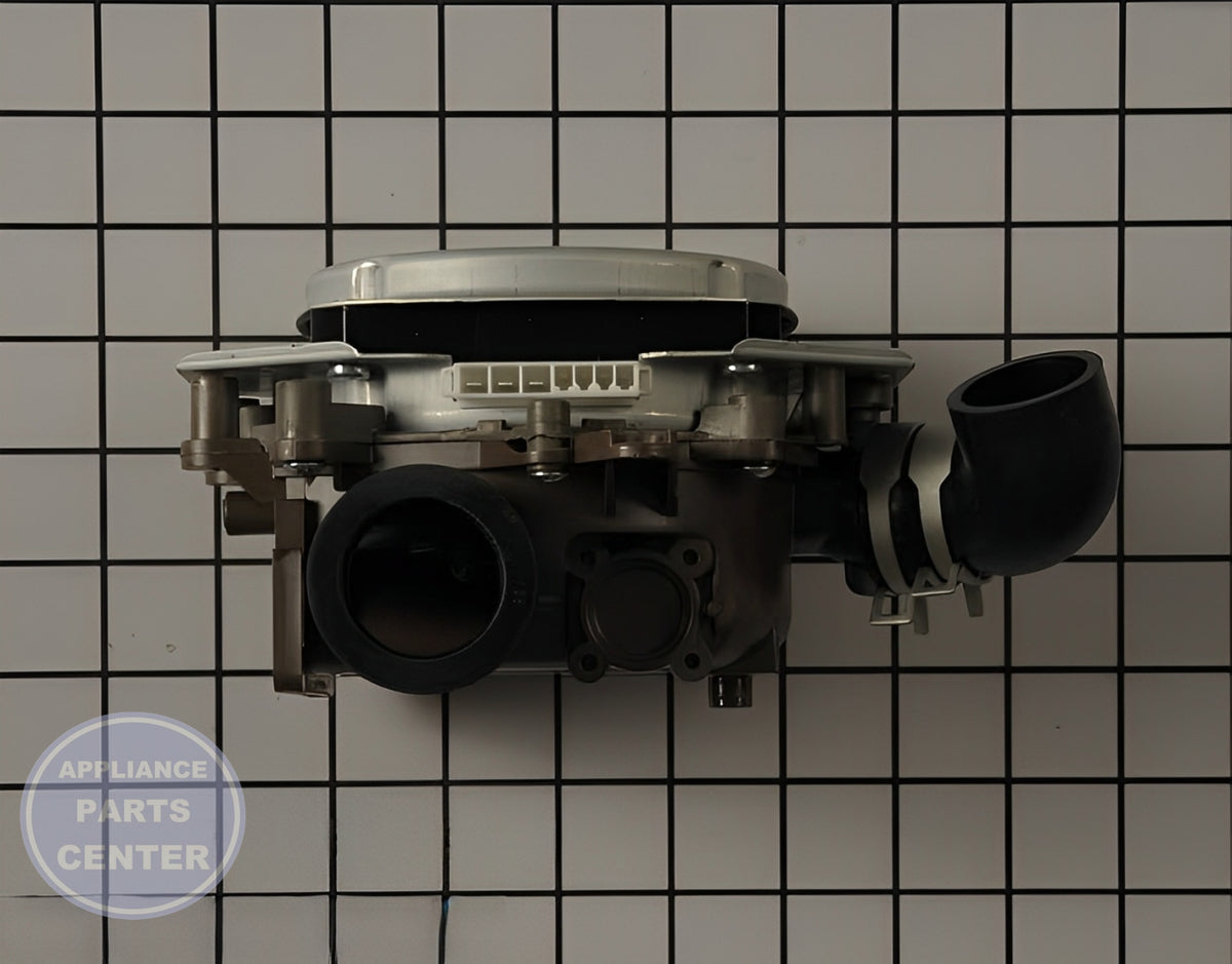 LG DISHWASHER DRAIN PUMP CASING ASSEMBLY ABT72909202 - Detailed view of sturdy technical design