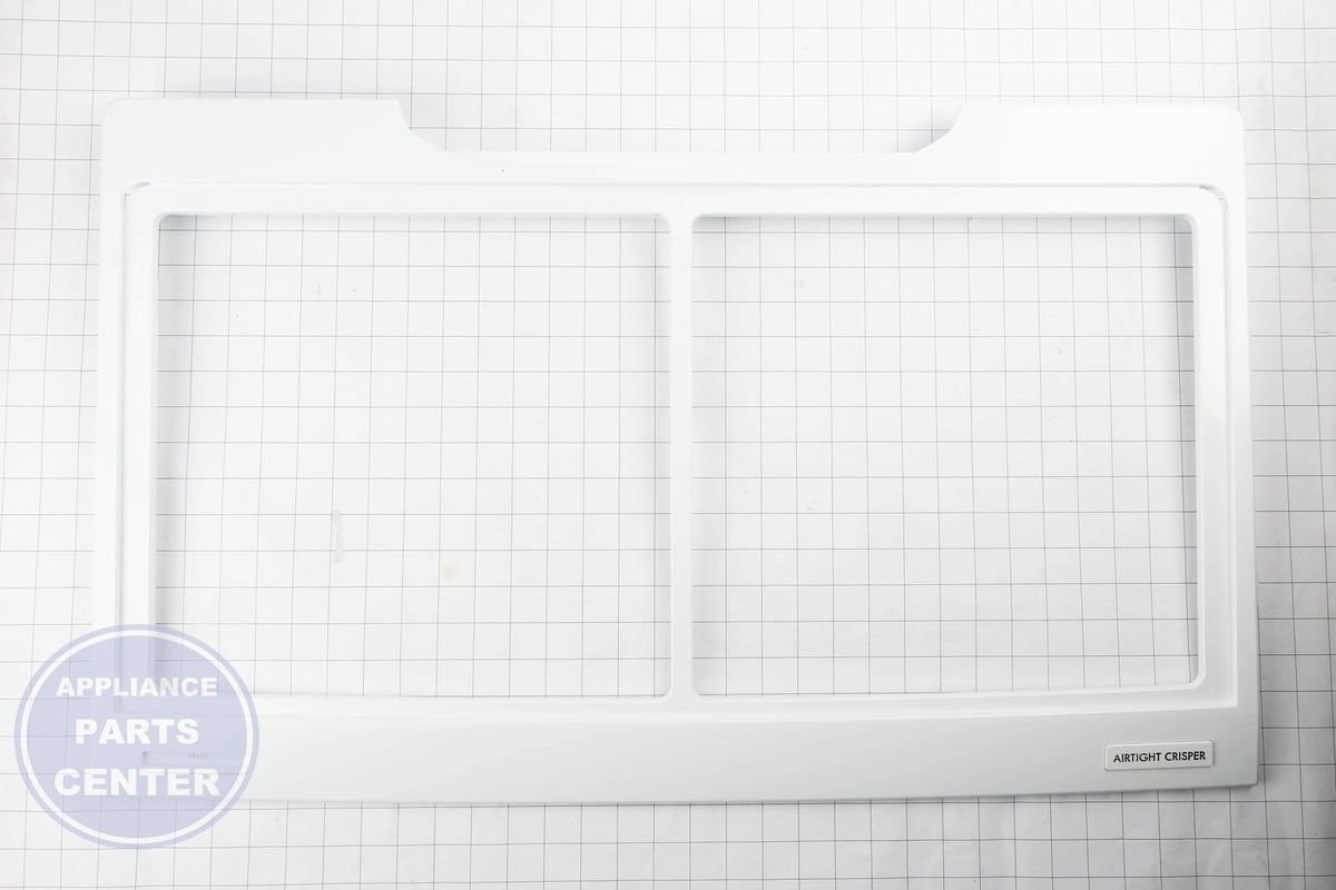 L-G COVER ASSEMBLY,TRAY VEGETABLE ACQ85428610 - Installation in specific L-G model showing key mounting points