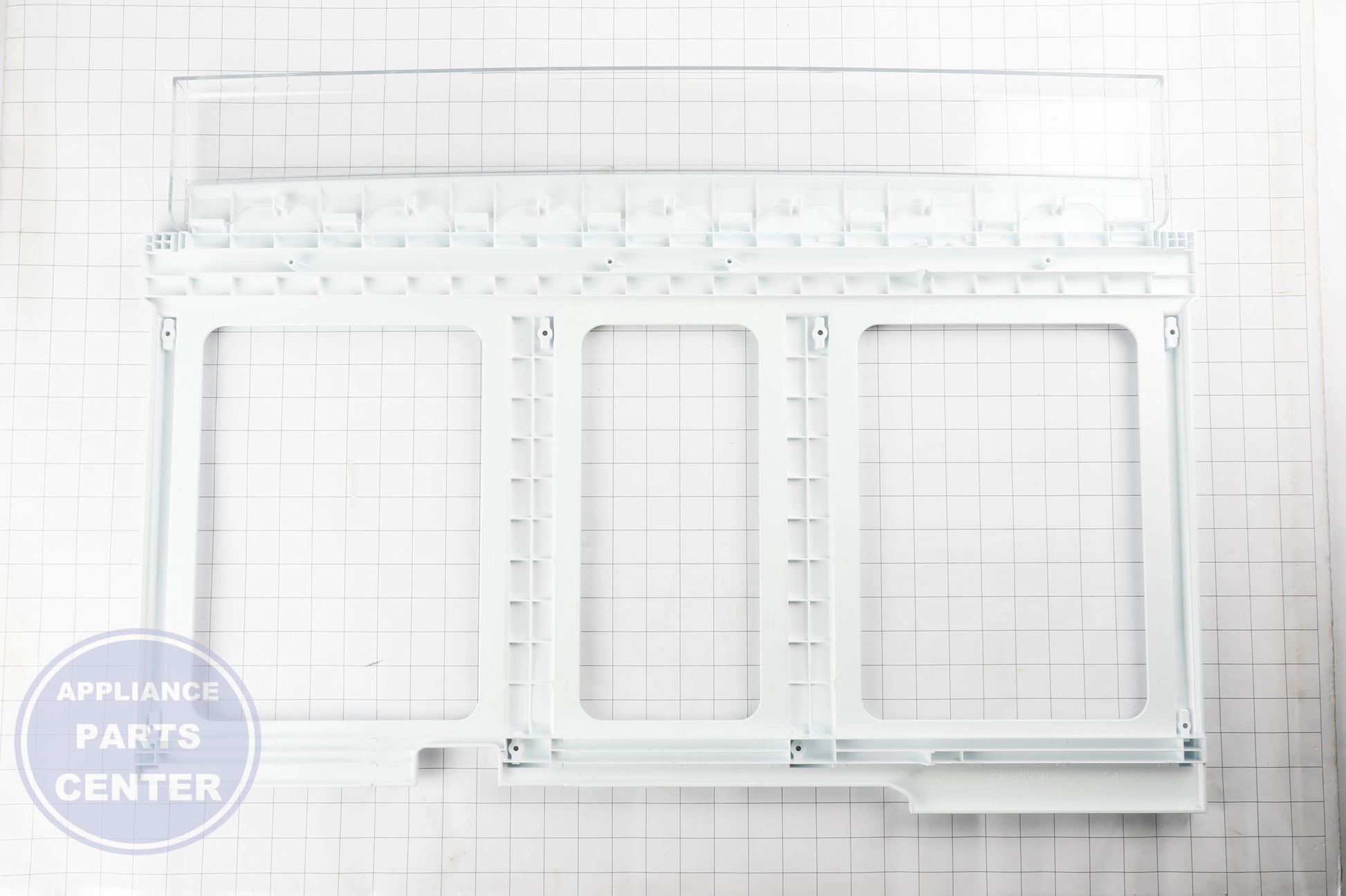 L-G COVER ASSEMBLY,TRAY ACQ85448401 - Installation in L-G model showing mounting points