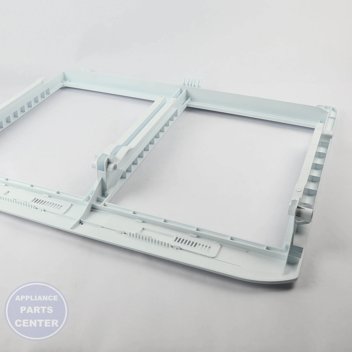 COVER ASSEMBLY,TRAY VEGETABLE ACQ85956603 - Detailed view of perfect fit for L-G refrigerators