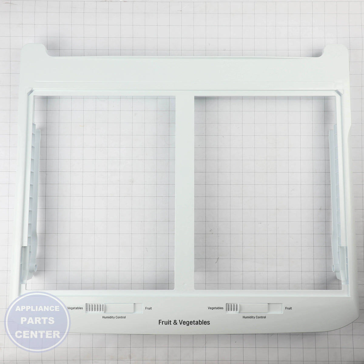 L-G COVER ASSEMBLY,TRAY VEGETABLE ACQ85956603 - Installation in L-G model showing easy mounting points