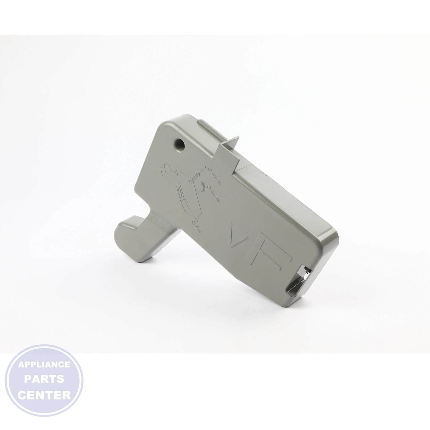 COVER ASSEMBLY,HINGE ACQ87309240 - Side view with durable specs