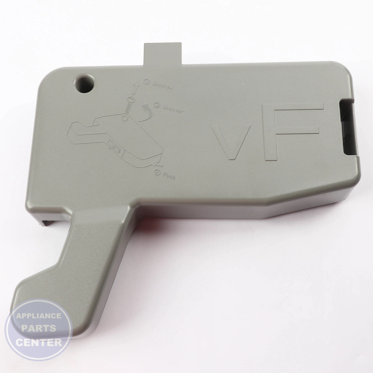 L-G COVER ASSEMBLY,HINGE ACQ87309240 - Installation in L-G model showing mounting points