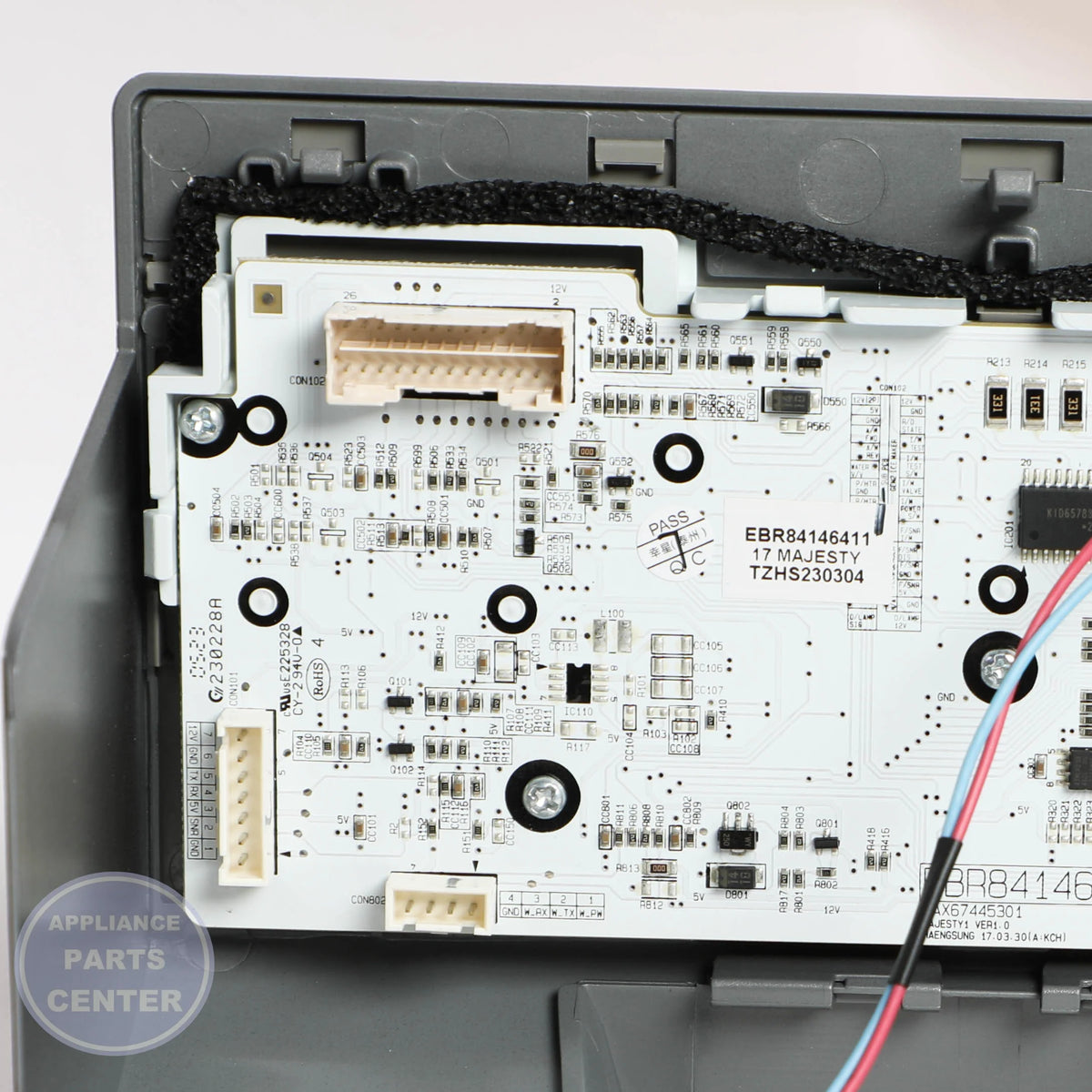 L-G COVER ASSEMBLY,DISPLAY ACQ88651547 - Main view showing display functionality for specific models