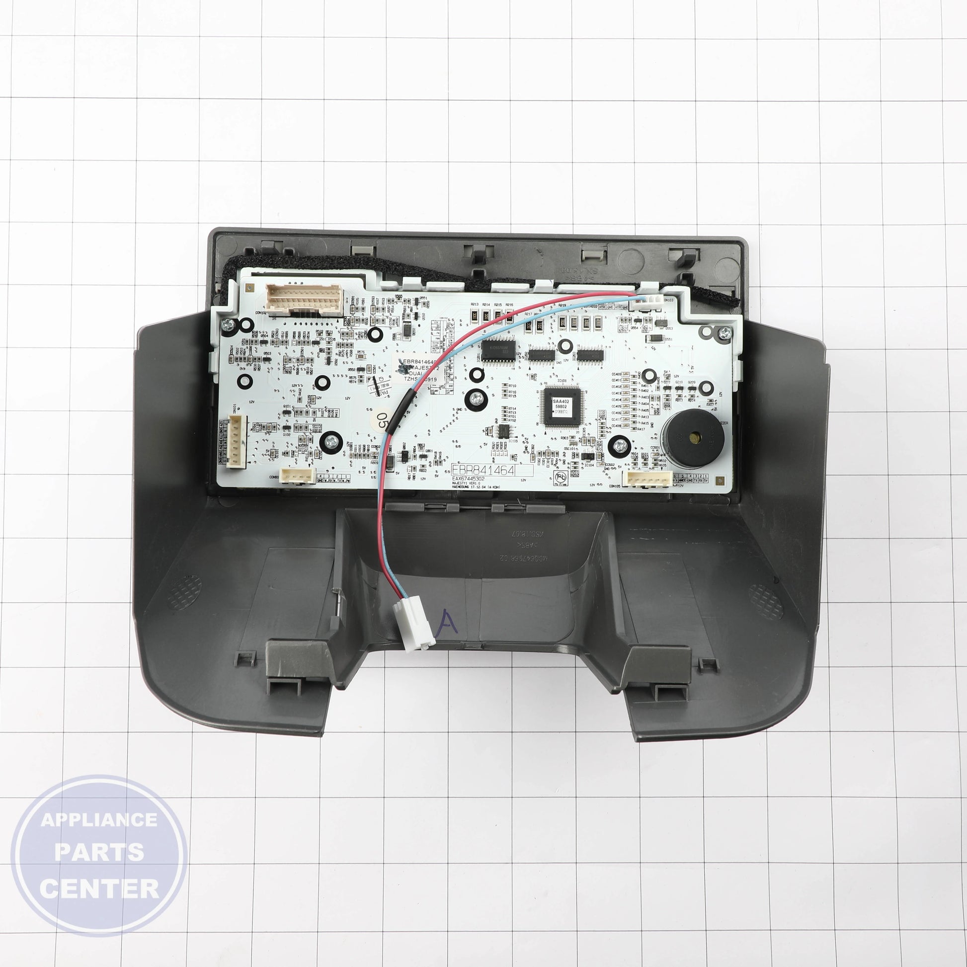 COVER ASSEMBLY,DISPLAY ACQ88651570 - Side view with precise measurements
